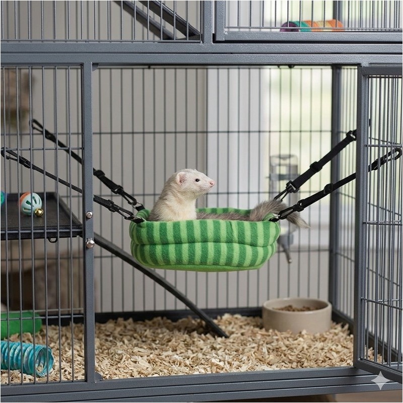 2 EN 1 LIT FURET 27X22X9CM