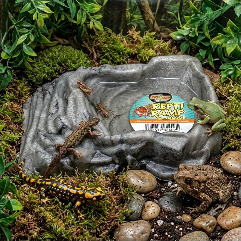 ZM REPTI RAMP BOWL SMALL  [RRB-9]
