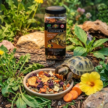 ZM NOUR. TORTUE TERRESTRE GOURMET(380GRS)  [ZM-102E]