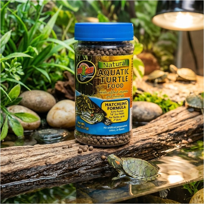 ZM NOUR. TORTUE AQUATIQUE MICRO PELLET (45G.)   [ZM-56E]