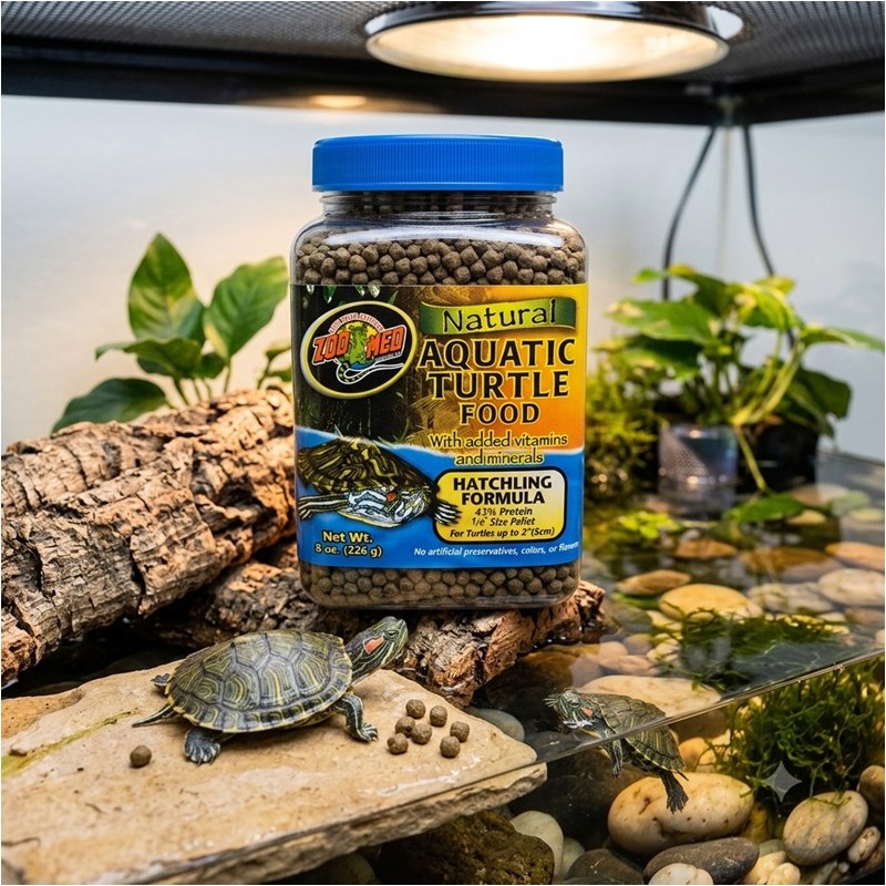 ZM NOUR. TORTUE AQUATIQUE MICRO (213GRS.)  [ZM-92E]