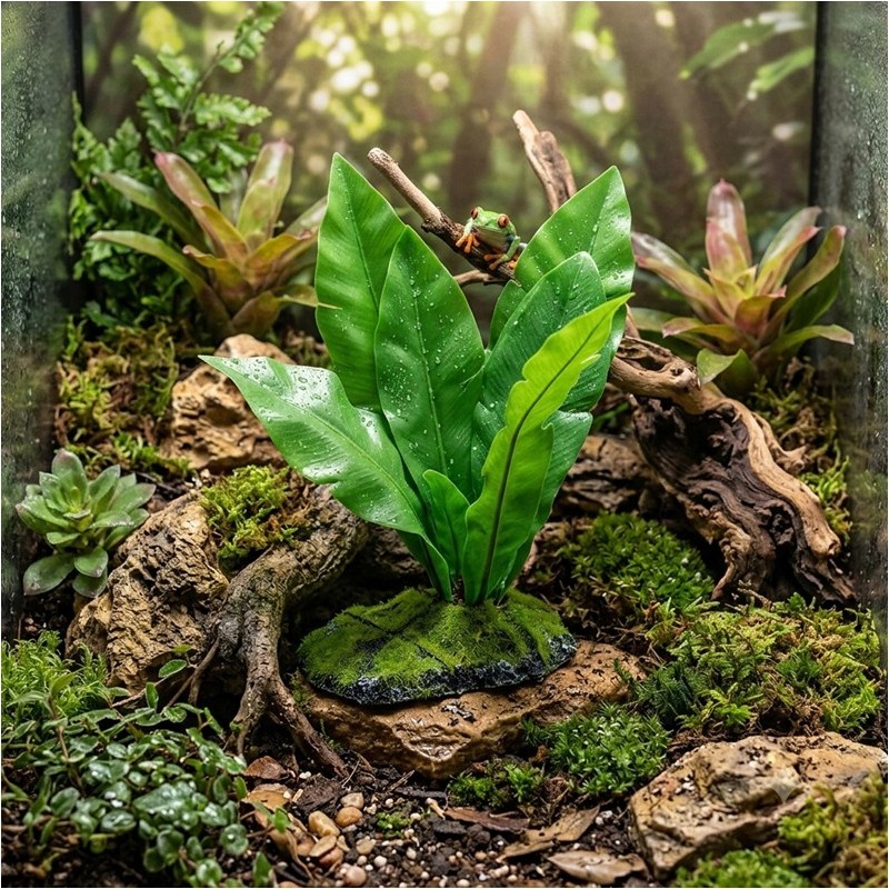 ZM BIRD'S NEST FERN 20 CM  [BU-45E]