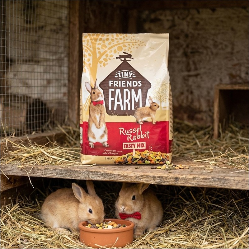 TINY - RUSSEL RABBIT TASTY MIX - 2.5 KG