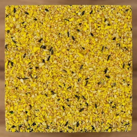 Pâtée aux œufs pour oiseaux granivores Bravo | Semi-humide 700g | Élevage
