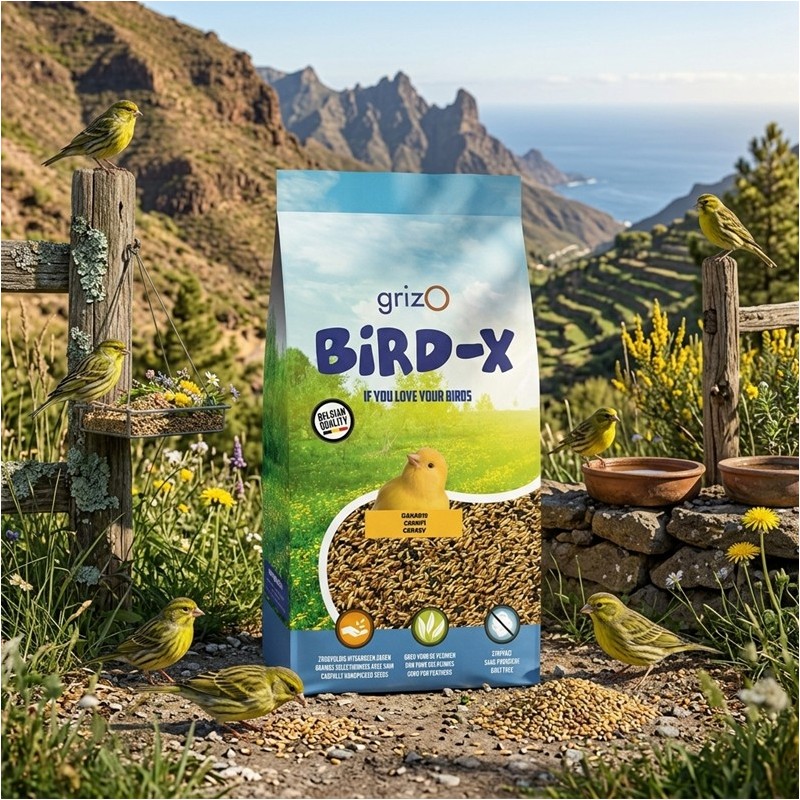 BIRD-X MELANGE CANARI - 1KG