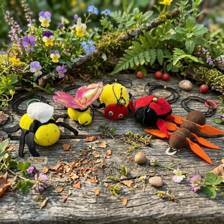JC INSECTE EN PELUCHE AVEC SON