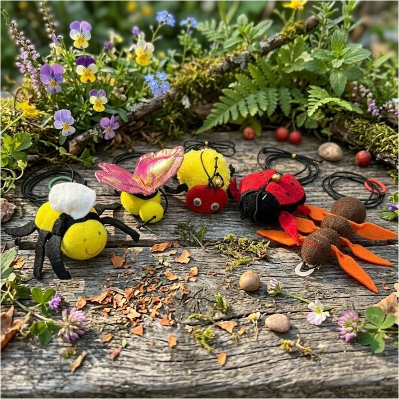 JC INSECTE EN PELUCHE AVEC SON