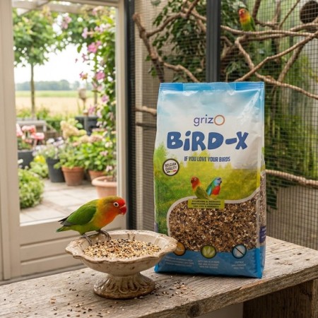 BIRD-X MÉLANGE AGAPORNIDE ET EUPHEME - 20KG