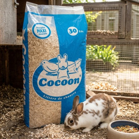 AUBIOSE LITIÈRE VÉGÉTALE - 30 LITRES - 3KG