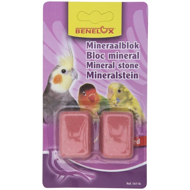 BLISTER BLOC MINERAL 2X ROSE DUR