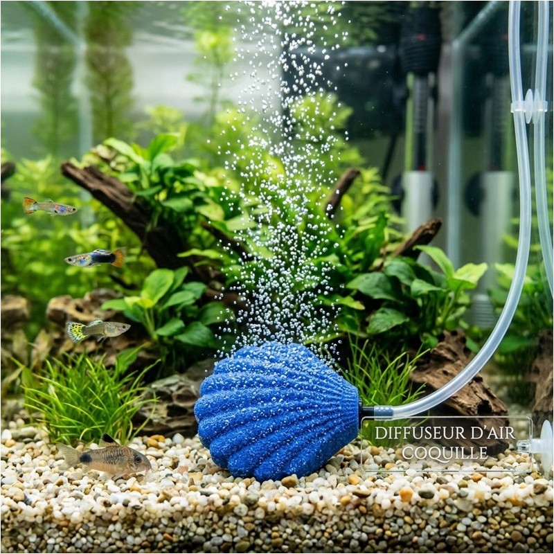 DIFFUSEUR D' AIR COQUILLE