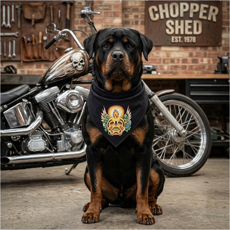 BANDANA STYLE GHOST RIDER 42 X 84 CM T8