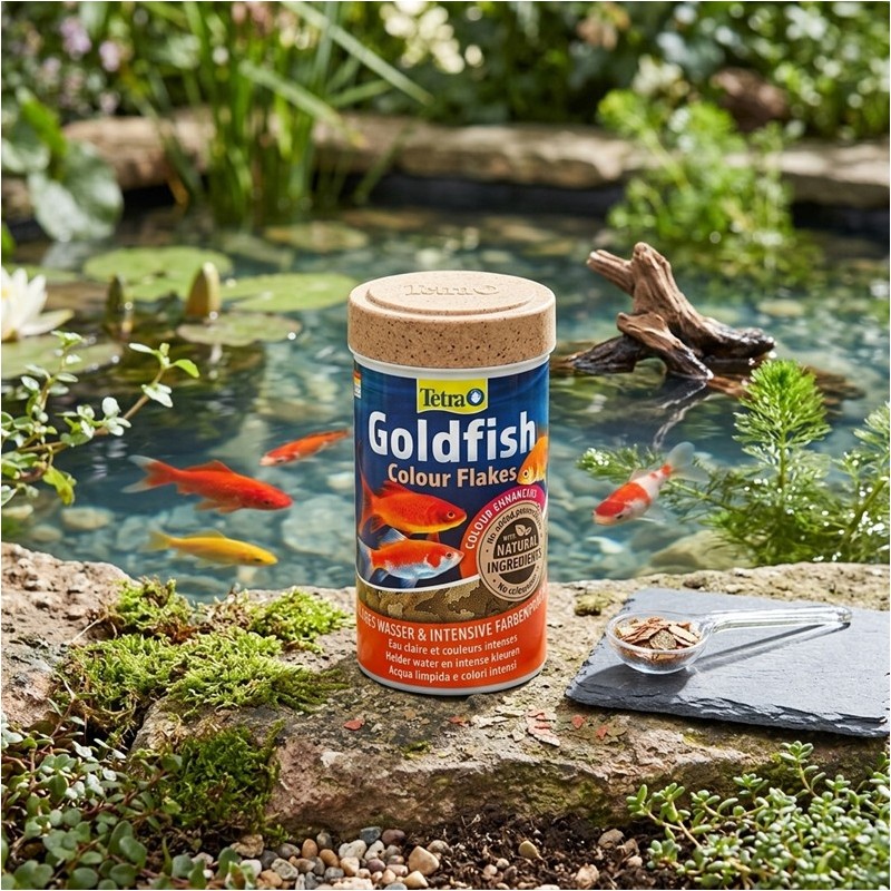 TETRA - GOLDFISH COLOUR FLAKES - 100 ML