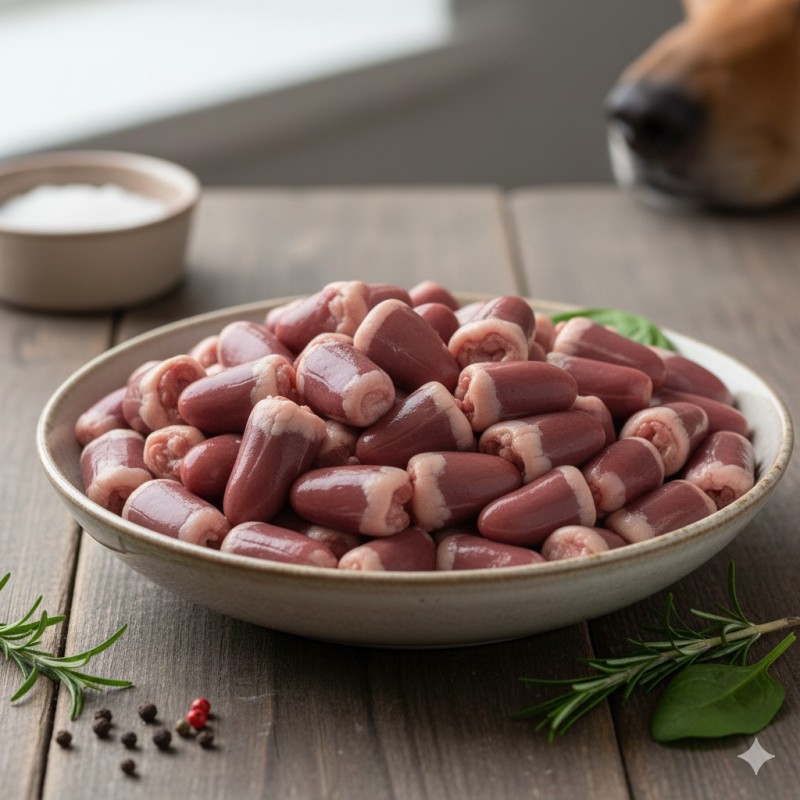 CONGELE - COEUR DE POULET - (SACHET DE 1KG)