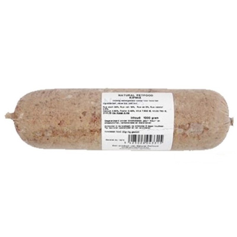 CONGELE - BOITE BARF DE DINDE NATUREL - 10 X 1 KG
