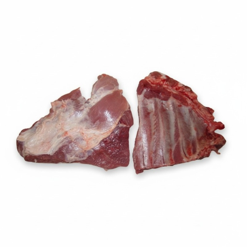 CONGELE - CÔTE LEVÉE D' ÉPAULE DE PORC - (SACHET DE 1KG)