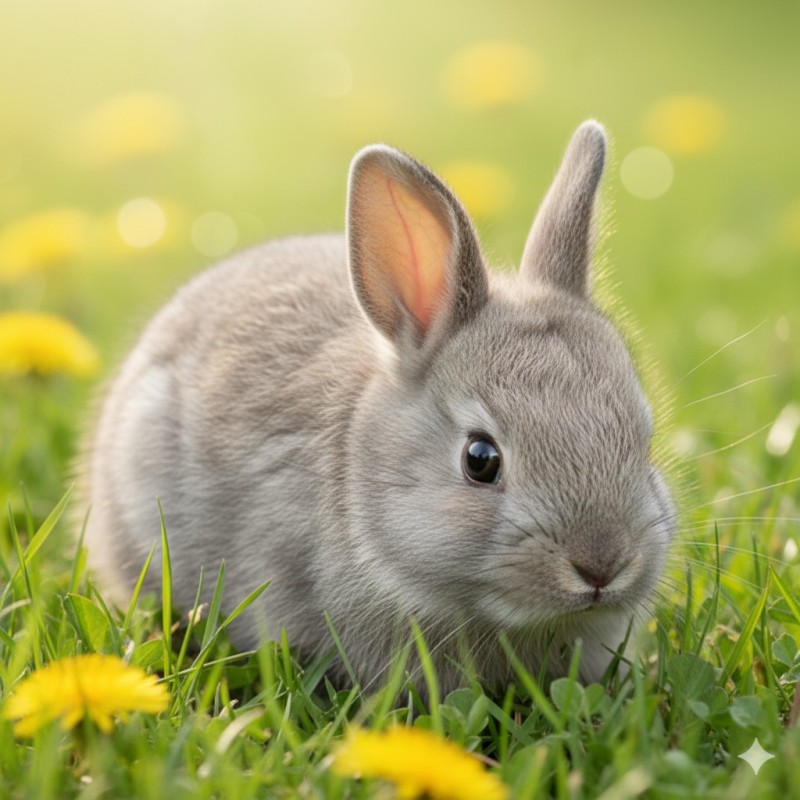 Lapin Entier Congelé - 400g à 800g la Pièce | Proie pour Rapaces