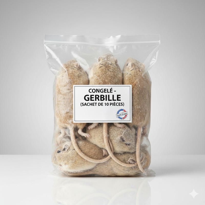 CONGELE - GERBILLE -  (SACHET DE 10 PIÈCES)