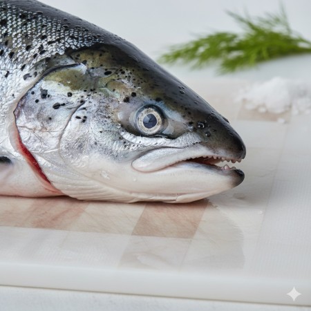 CONGELE - TETE DE SAUMON - 2 PIECES