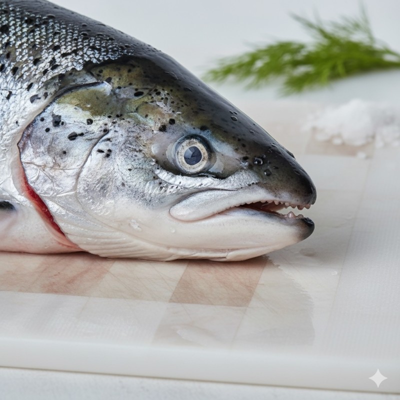 CONGELE - TETE DE SAUMON - 2 PIECES