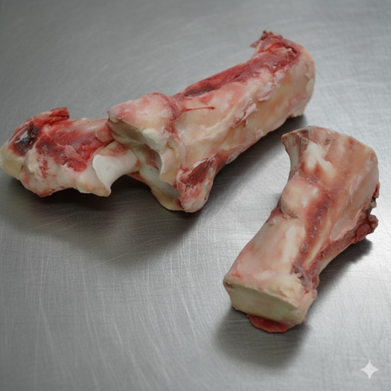 CONGELE - OS DE BOEUF PEU CHARNUS - (SACHET DE 5KG)