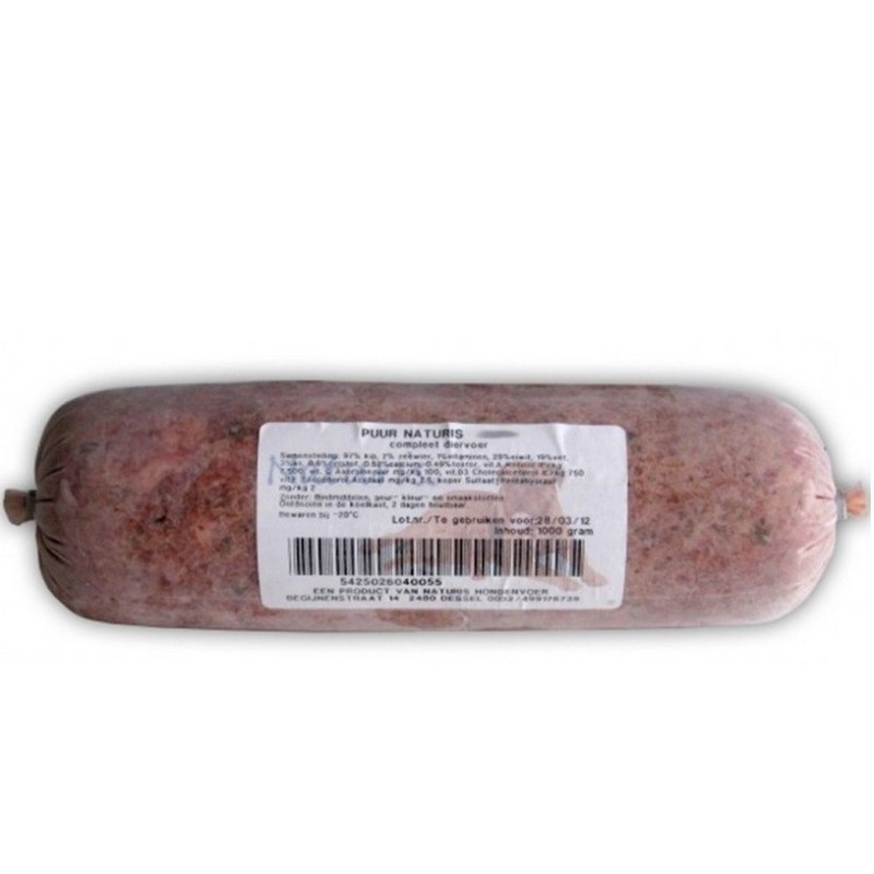 CONGELE - BOITE BARF DE AGNEAU NATUREL - 10 X 1 KG