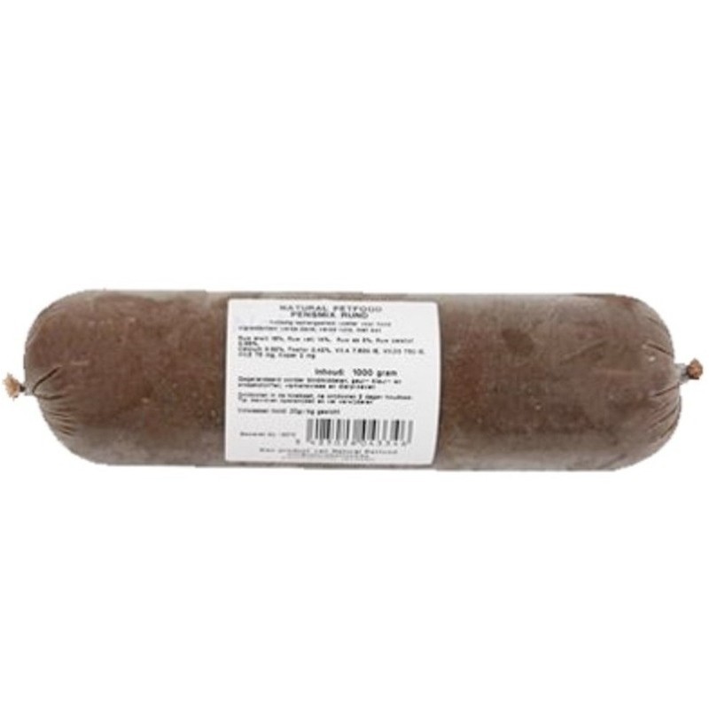 CONGELE - BOITE BARF DE BOEUF NATUREL MIX - 10 X 1KG