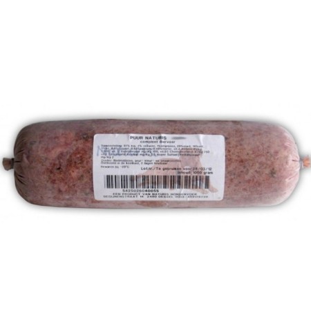 CONGELE - BARF DE CERF NATUREL - 500GRS