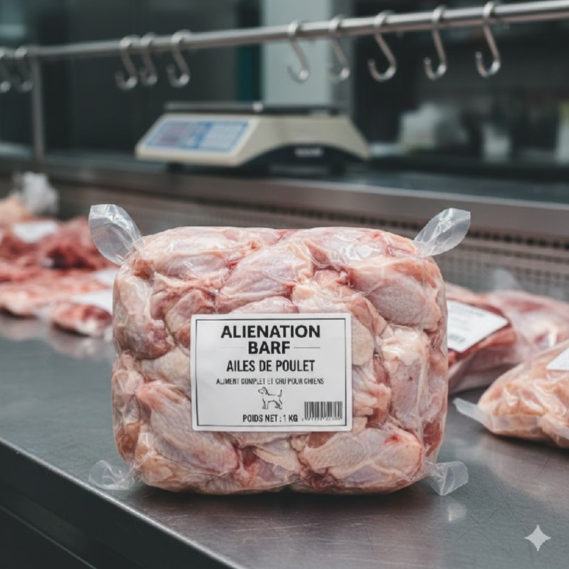 CONGELE - AILES DE POULET - (SACHET DE 1KG)