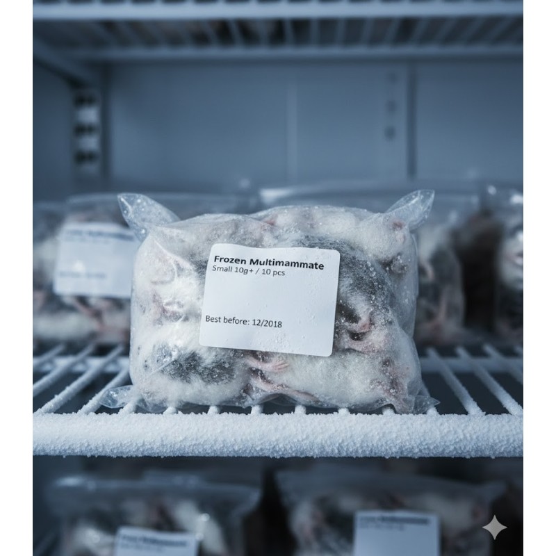 CONGELE - MASTOMYS NATALENSIS 10-19GRS Q+ (SACHET DE 10 PIÈCES)