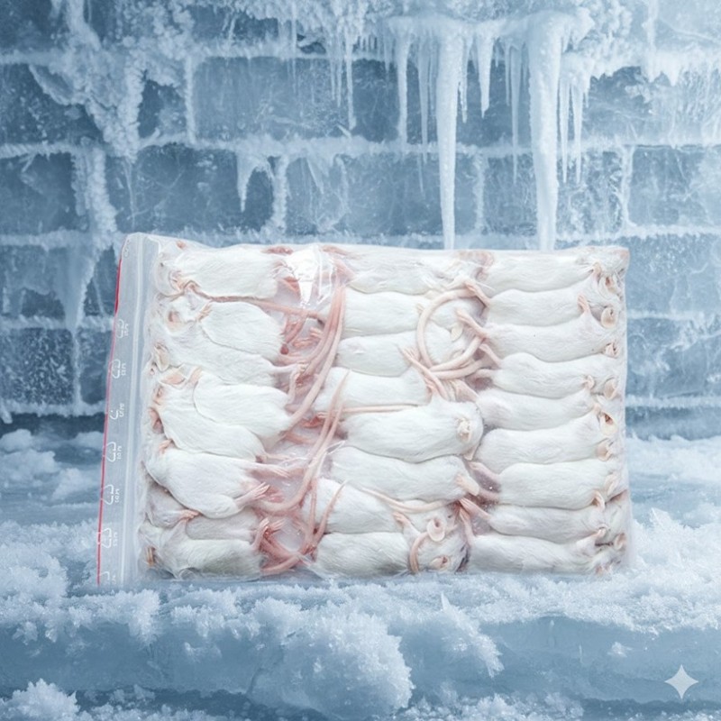 CONGELE - SOURIS [5] MEDIUM Q+(SACHET DE 25 PIÈCES)