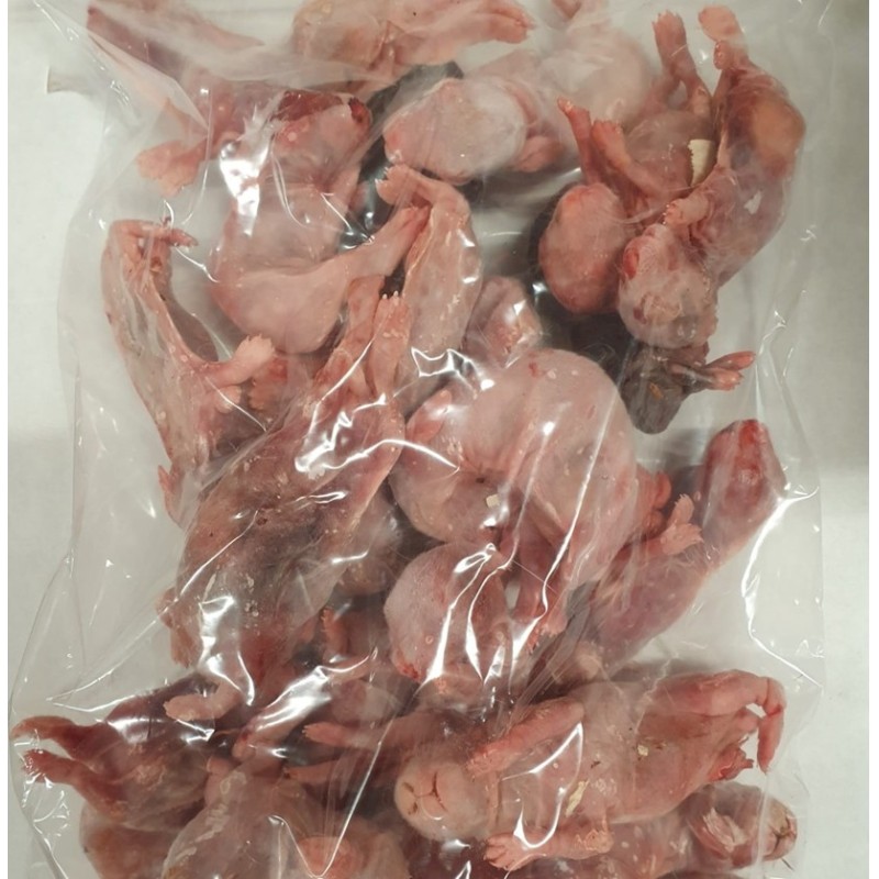 CONGELE - LAPIN BÉBÉ DE 40 À 50GRS - PIÈCE