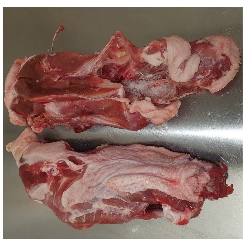 CONGELE - CARCASSE DE CANARD - 2 PIÈCES  (SACHET +/- 1.7KG)