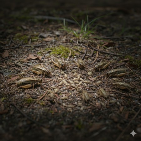 GRILLON DOMESTIQUE - T8 - ADULTE - 45 P