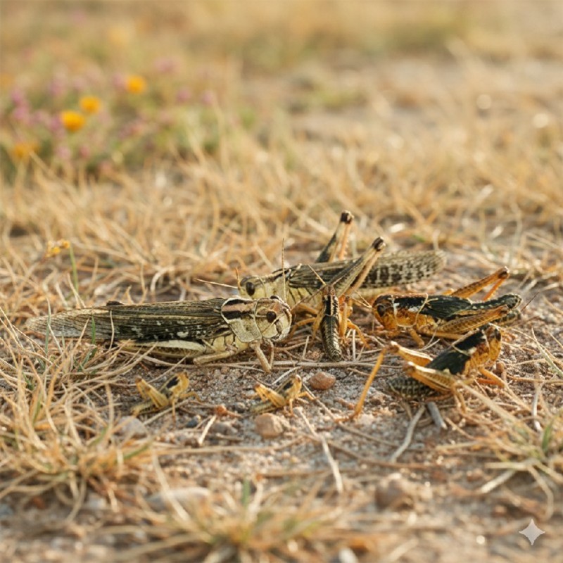 SAUTERELLE - T4 - PETITE - 14 P / LOCUSTA MIGRATORIA