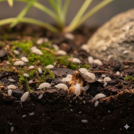 Cloportes tropicaux (Trichorhina tomentosa) - Boîte d'insectes nettoyeurs