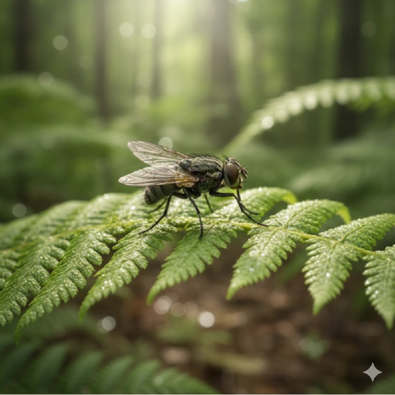 MOUCHE À AILE FRISÉE