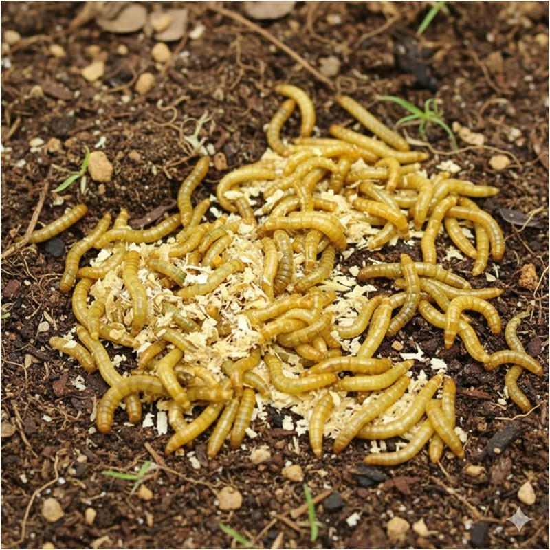 VERS DE FARINE MINI - 1KG