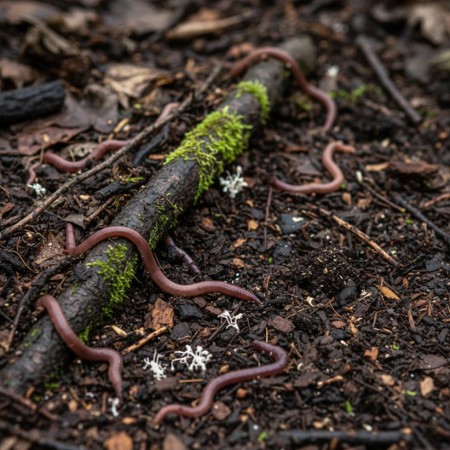 VERS DE TERREAU - 1KG