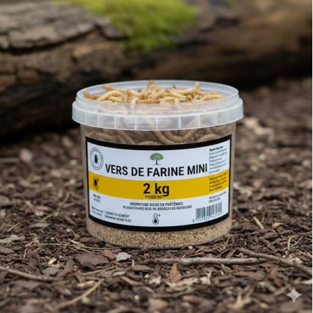 VERS DE FARINE MINI - 2KG