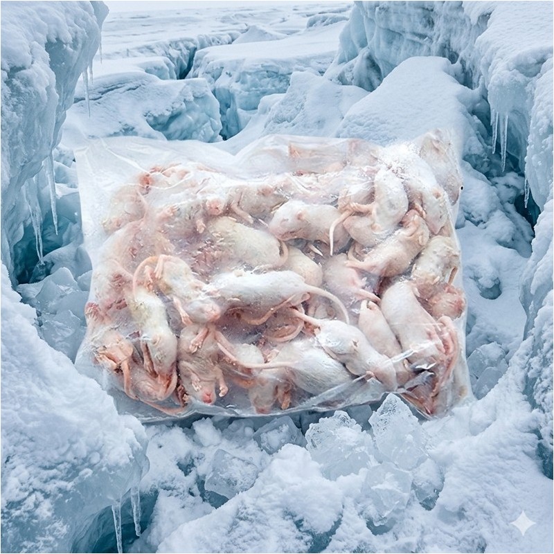 CONGELE - SOURIS [3] SAUTEUSE Q+ (SACHET DE 25 PIÈCES)