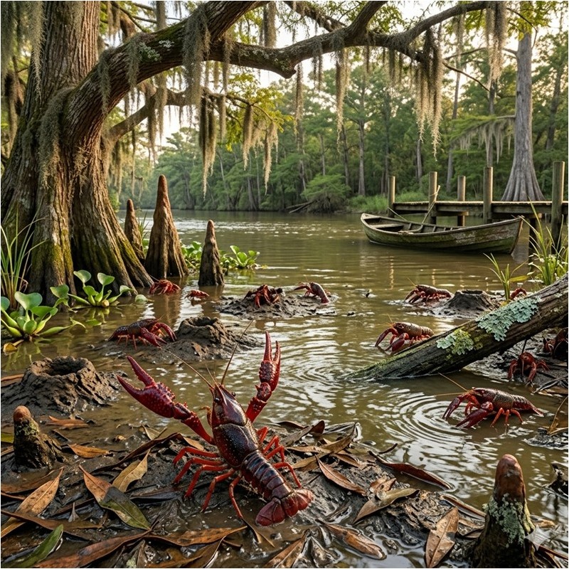 CONGELE - ECREVISSE LOUISIANE - 1 KILO