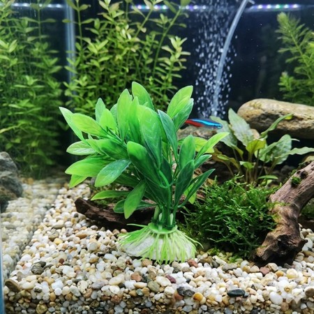 PLANTE PLASTIC VERT  10 CM