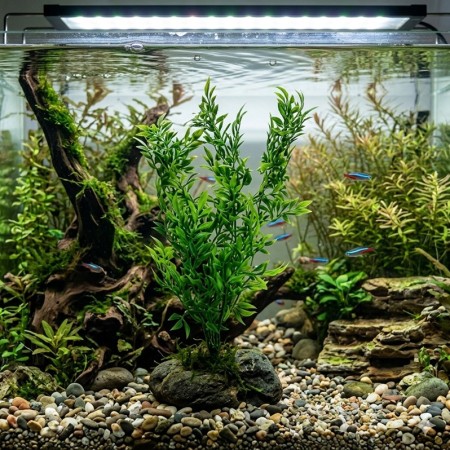 PLANTE FEUILLUE VERTE 30 CM