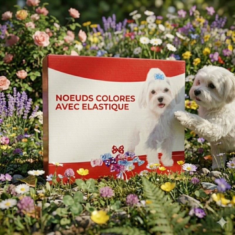NOEUDS POUR CHIEN + ELASTIQUE