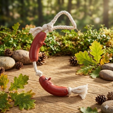 J&V VINYL JOUET - SAUCISSES - 47CM